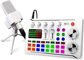 Amazon | BONKYO M998カラオケマイク セット家庭用 DJ ミキサー セット