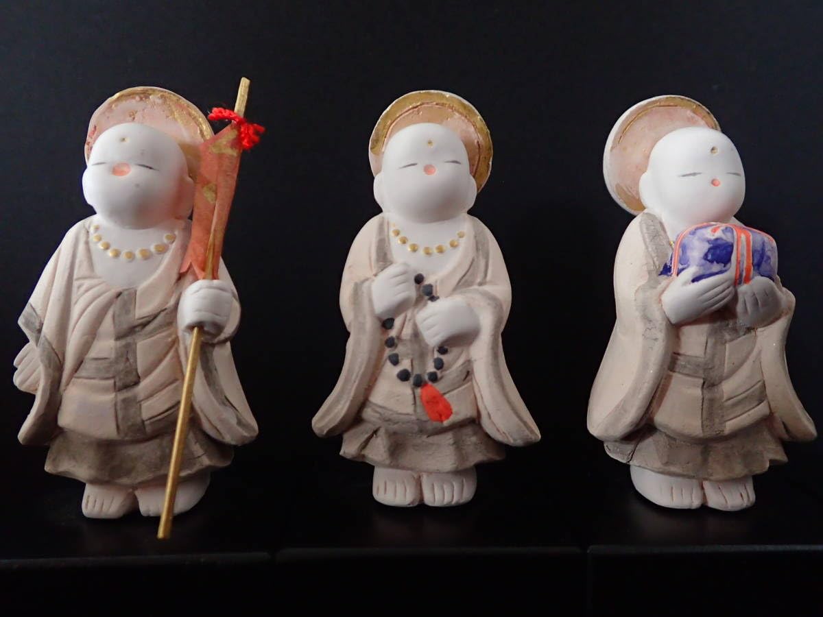 博多人形 『 無法松 』 伝統工芸士 初代 戸畑茂四郎 作 美品 です