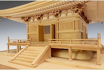 Amazon | ウッディジョー 1/50 石山寺 多宝塔 木製模型 組み立てキット