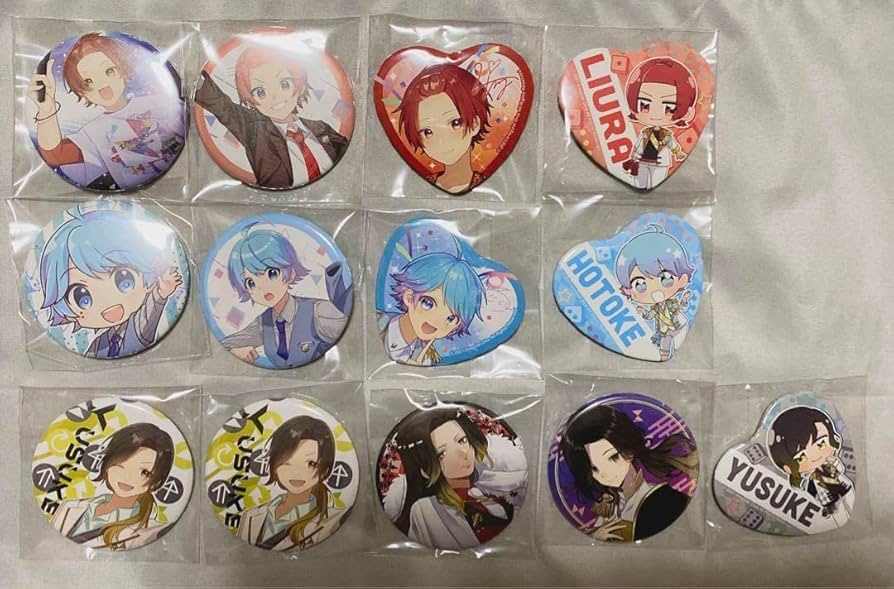 いれいす缶バッジ 悠佑 Place to be 17個