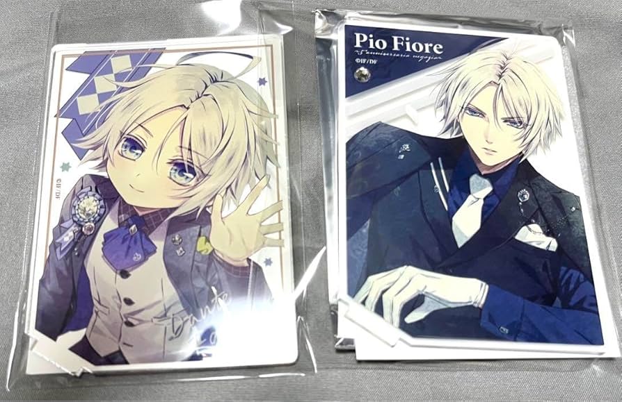 ピオフィオーレの晩鐘 ピオフィ ダンテ アクスタ アクカ 缶バッジ オト