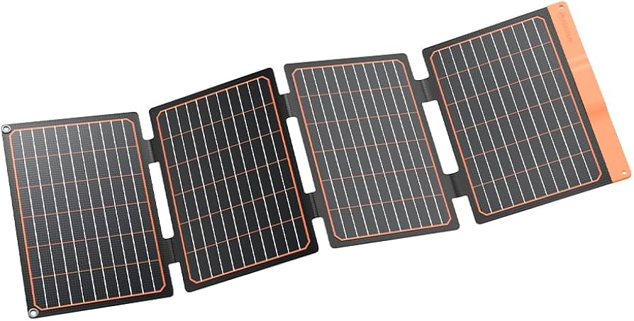 Amazon.co.jp: FlexSolar ソーラーパネル 40W ソーラー充電器 2 USB
