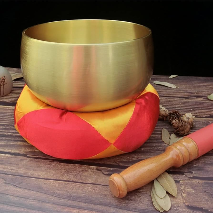 ☆特選一品☆チベット仏教☆手作り【金属製チベットシンギングボウル