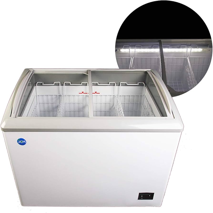 Amazon | 業務用(ジェーシーエム)JCM 冷凍ショーケース LED照明付