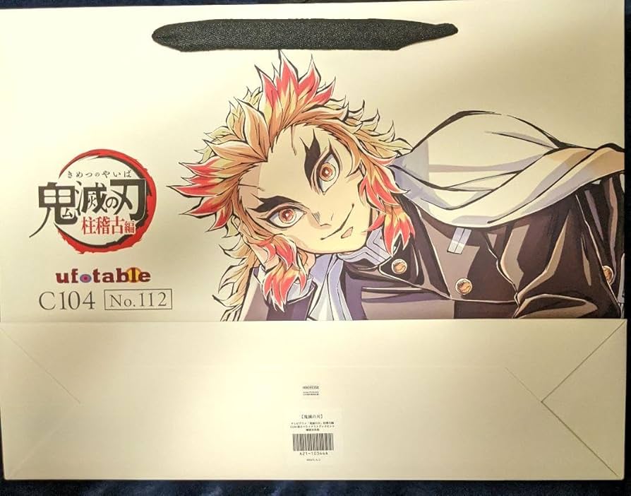 Amazon.co.jp: 鬼 滅 c104 ufotable 寝そべり ミニショッパー 煉獄杏