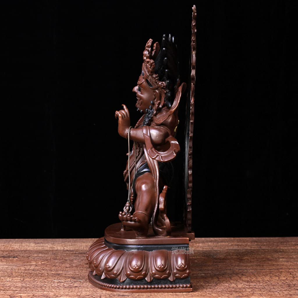 修縁堂】真鍮仏像 虚空蔵菩薩 置物 チベット密教 魔除け