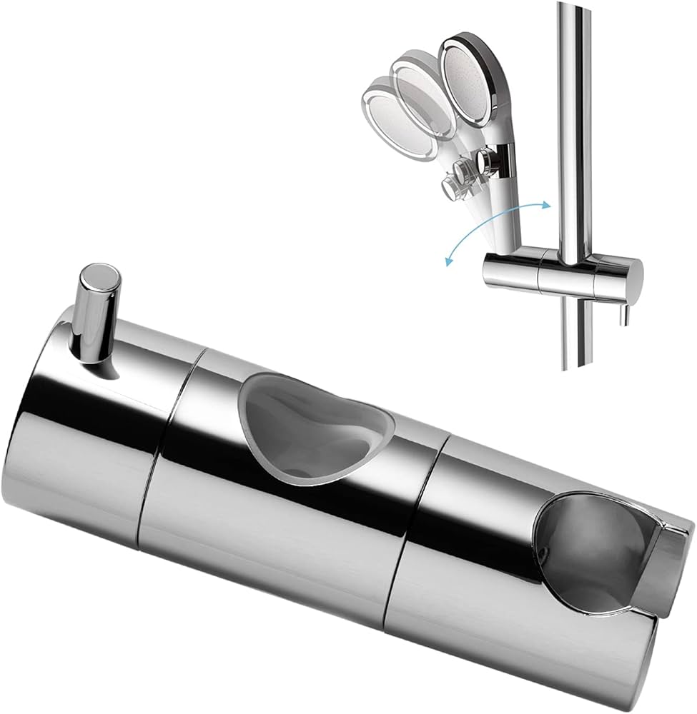 Amazon | シャワーフック 修理交換用 25mmスライドバーに対応 360°自由