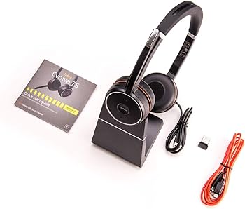 Amazon.com: Jabra Evolve 75 Stereo UC, Charging Stand & Link 370