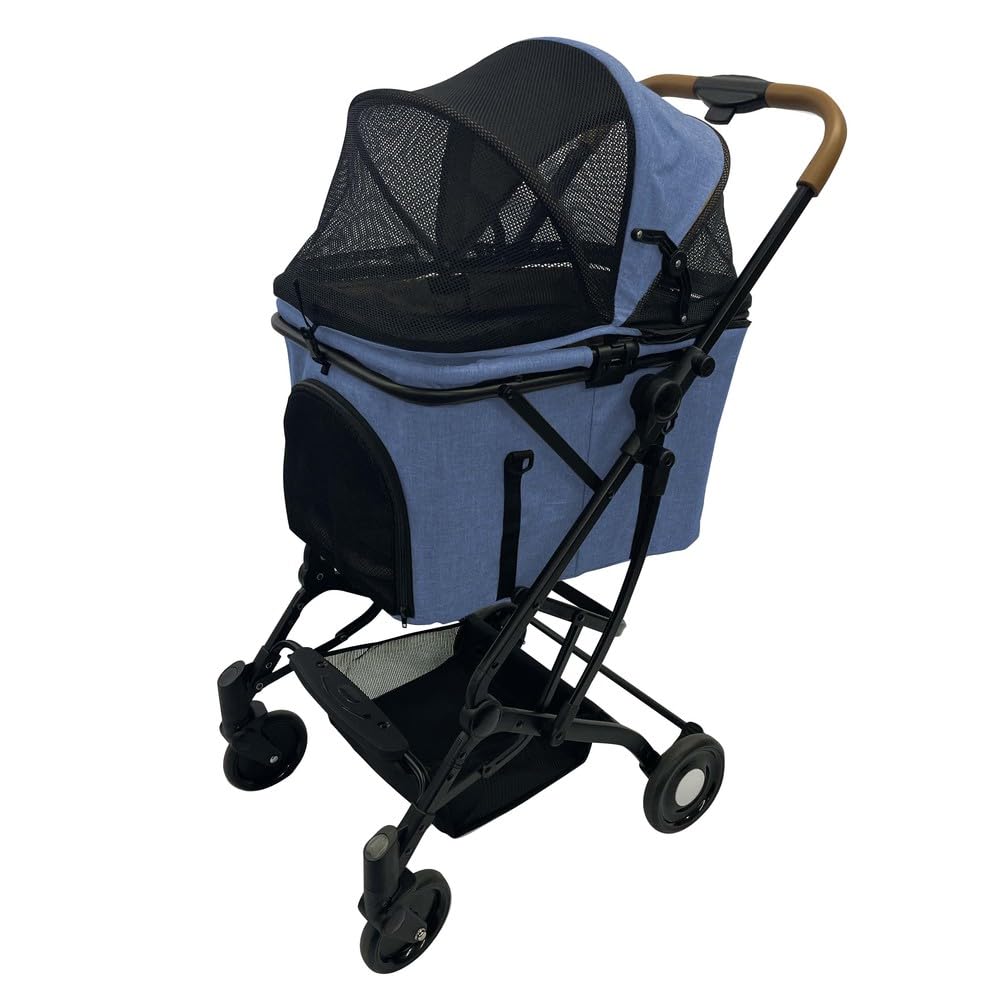 Amazon | シンセーインターナショナル 2wayペットカート デニム