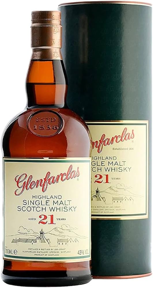 Amazon.co.jp: グレンファークラス 21年 43度 700ml [並行輸入品