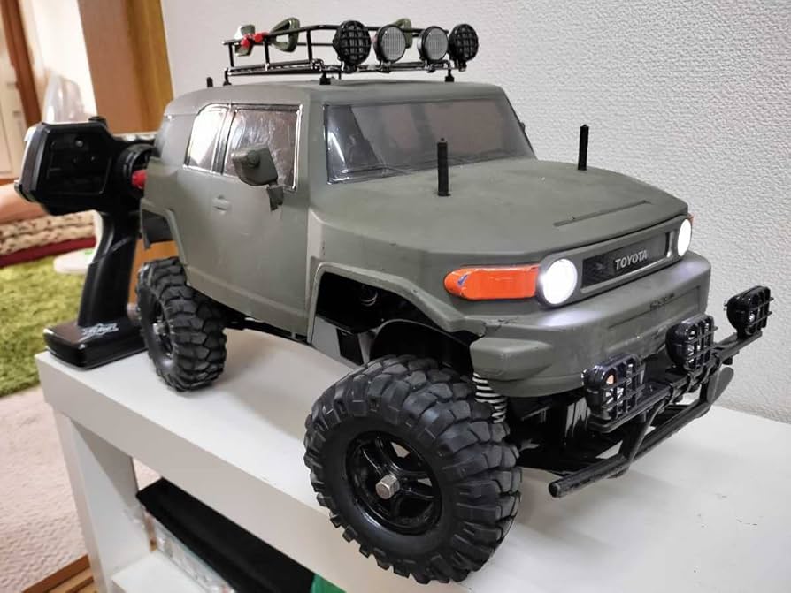 TOYOTA FJ CRUISER ラジコン1/10 TAMIYA CC-01 美品 タミヤRCカーCC-01