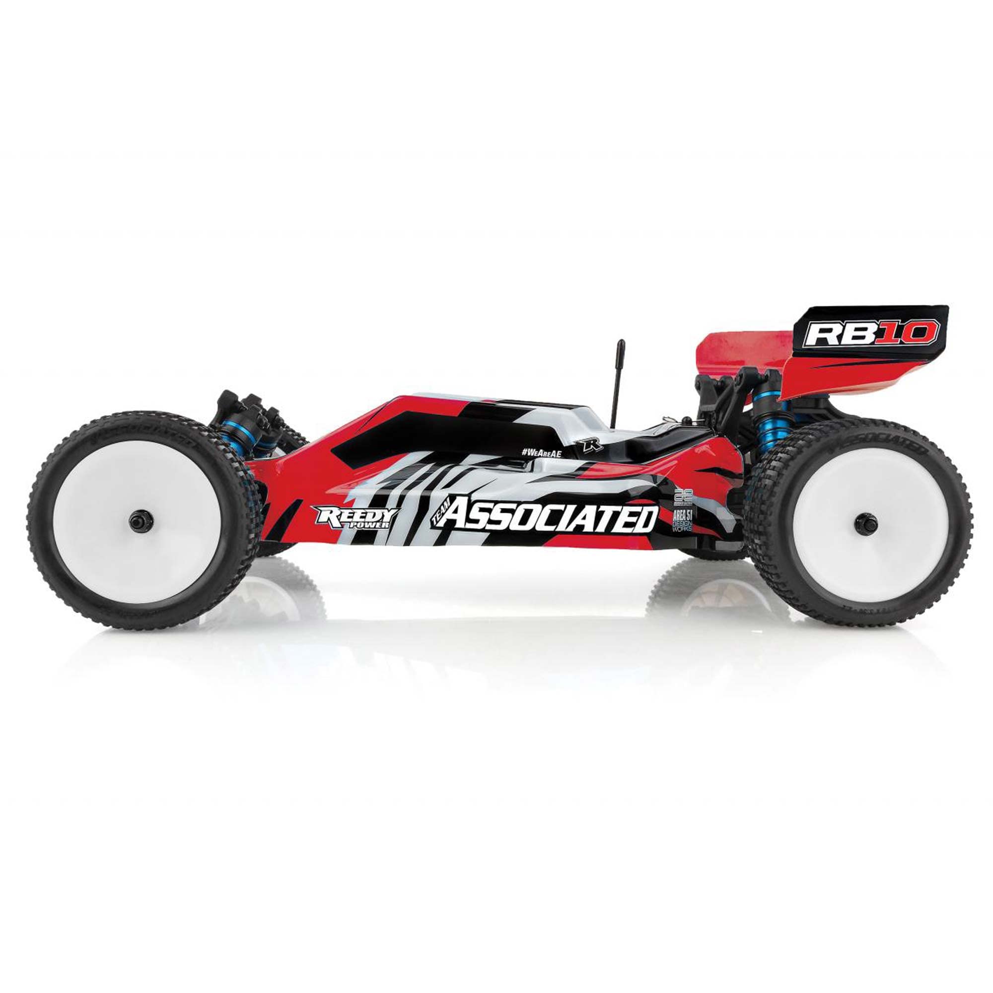 Amazon.co.jp: Team Associated AS90032 RB10 RTR RED 1/10 バギー RC