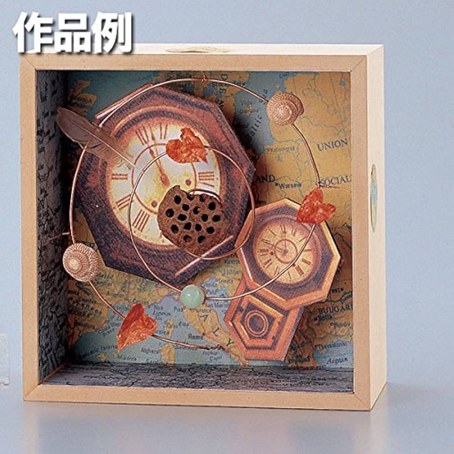 Amazon.co.jp: コラージュボックスアート B 正方形 : ホーム＆キッチン