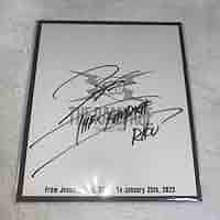 THE RAMPAGE RIKU フリスビーサイン入り