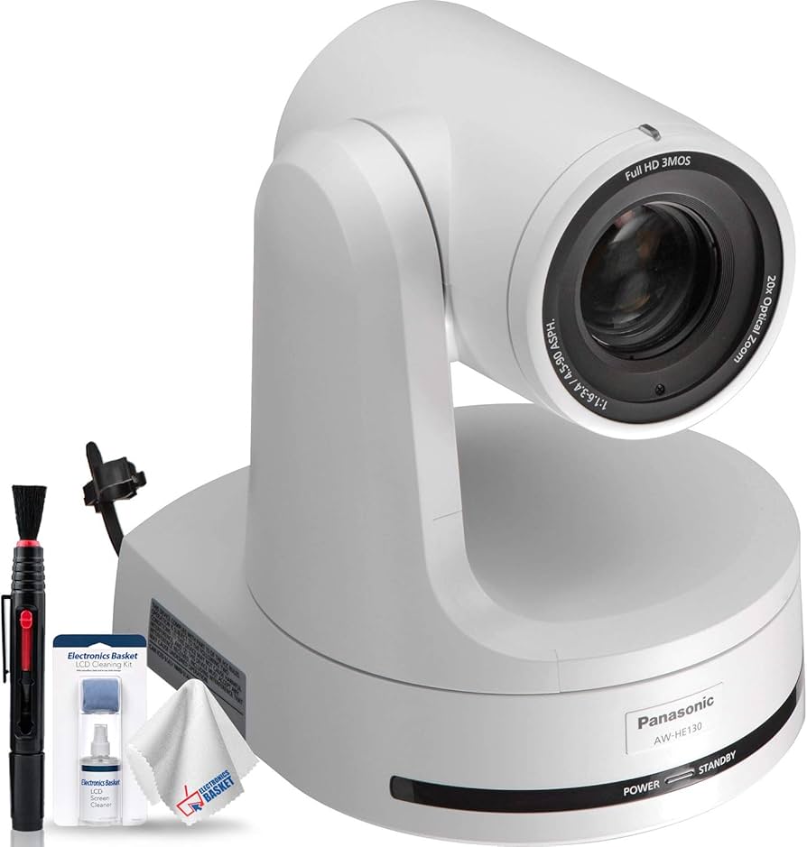 Amazon.com : Panasonic AW-HE130 HD Integrated PTZ Camera (White) +
