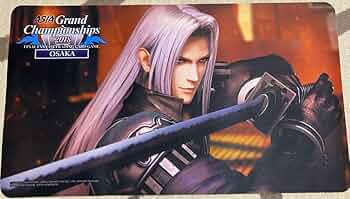 最終出品 MTG FF クラウド セフィロス ユウナ プレイマット 未開封3枚