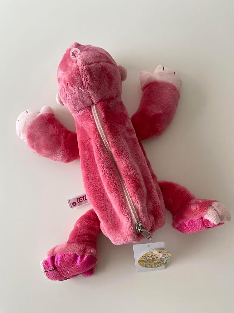 Amazon.co.jp: PLAZA ニキ NICI ピンク ゴリラ ペンケース ぬいぐるみ