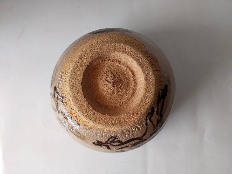 絵唐津 鳥獣戯画 茶碗 茶道具 唐津 抹茶碗 新品 未使用 です。 絵唐津