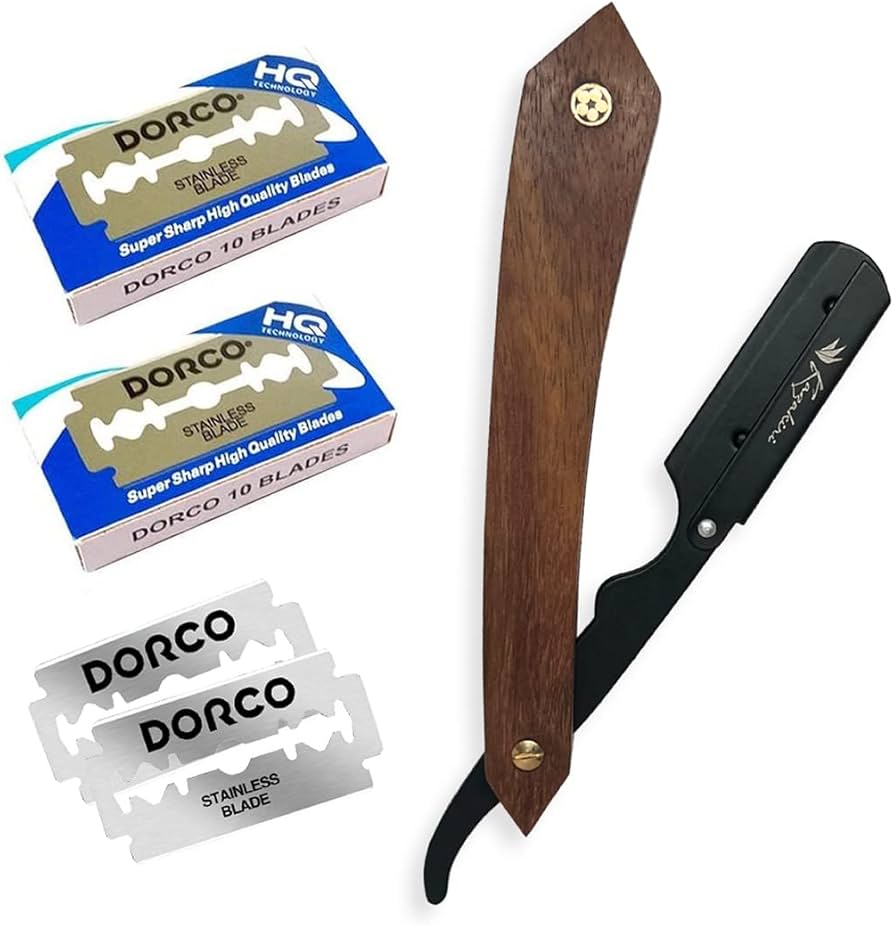 Amazon.co.jp: Kazakiri クレストウッド 感動深剃り カミソリ 【プロ