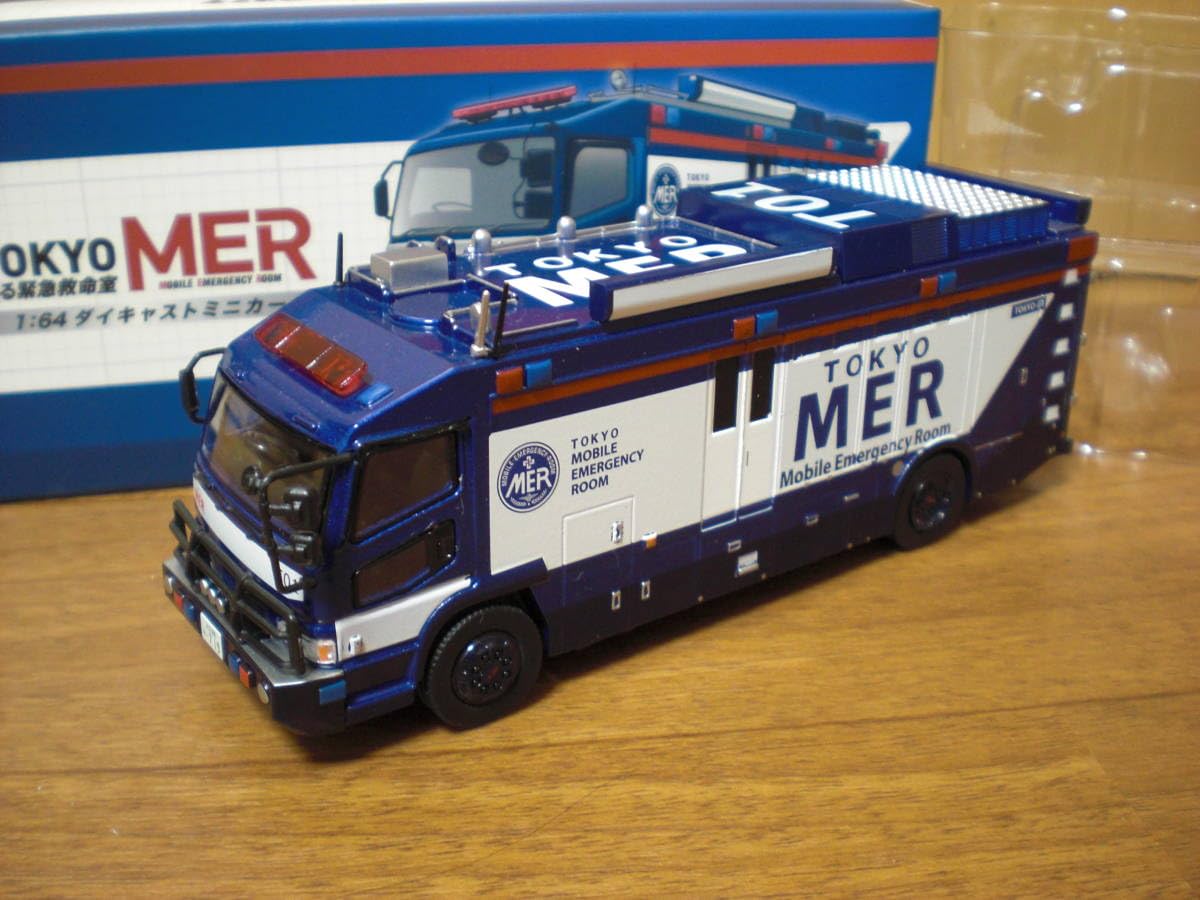 TOKYO MER 1:64 ミニカー 1/64 TOKYO MER ~Mobile Emergency Room