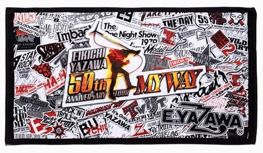 矢沢永吉 タオル LIVE ライブ グッズ ツアー 人気 レア 矢沢永吉