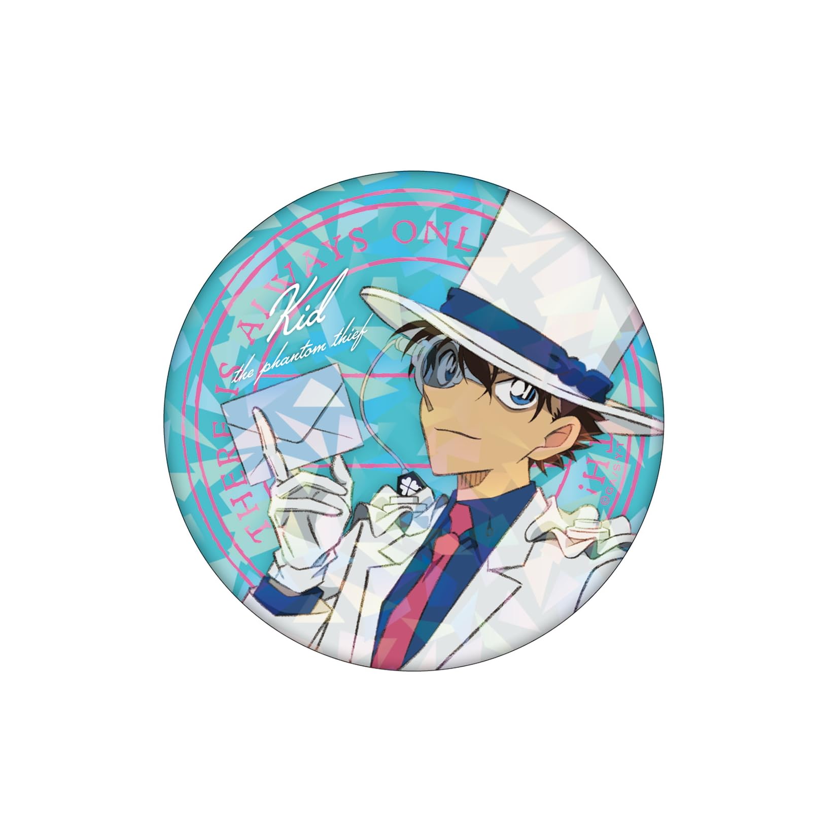 名探偵コナン fan's selection 缶バッジ 怪盗キッド 黒羽快斗 名探偵