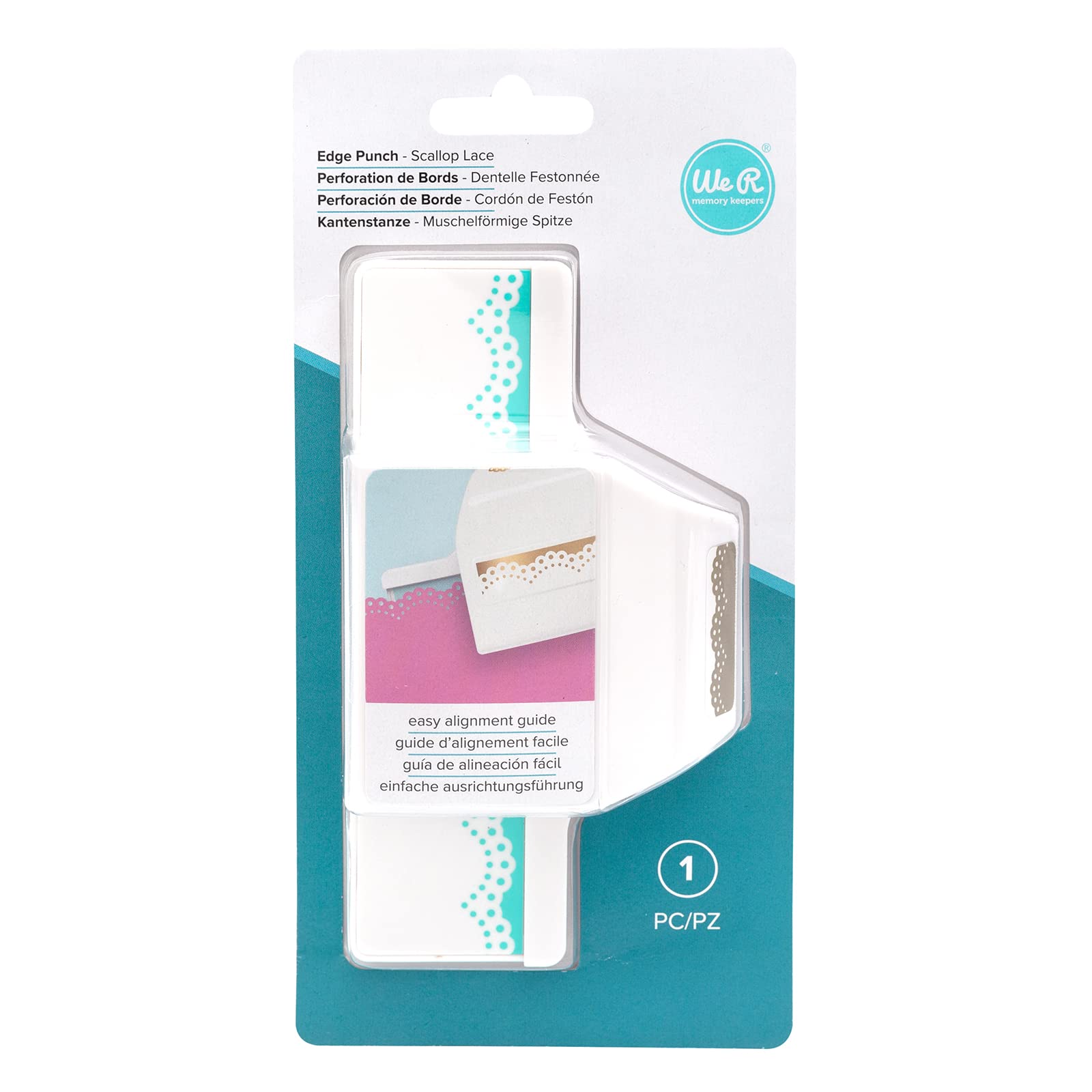 Amazon.co.jp: We R Memory Keepers スカラップレースエッジパンチ