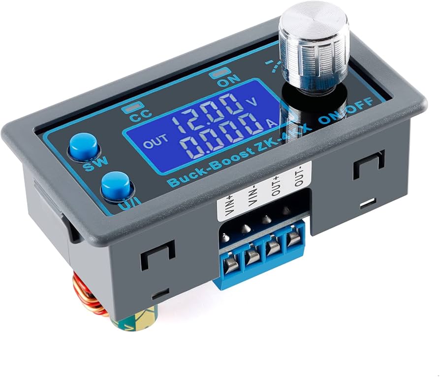 Amazon.com: JESSINIE ZK-4KX DC-DC Buck Boost Converter Regulator