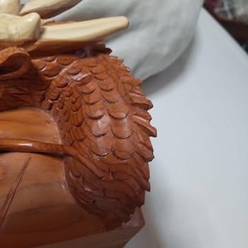 Amazon.co.jp: 飛騨高山 谷口彫刻一位一刀彫 龍箱箱 : ホーム＆キッチン