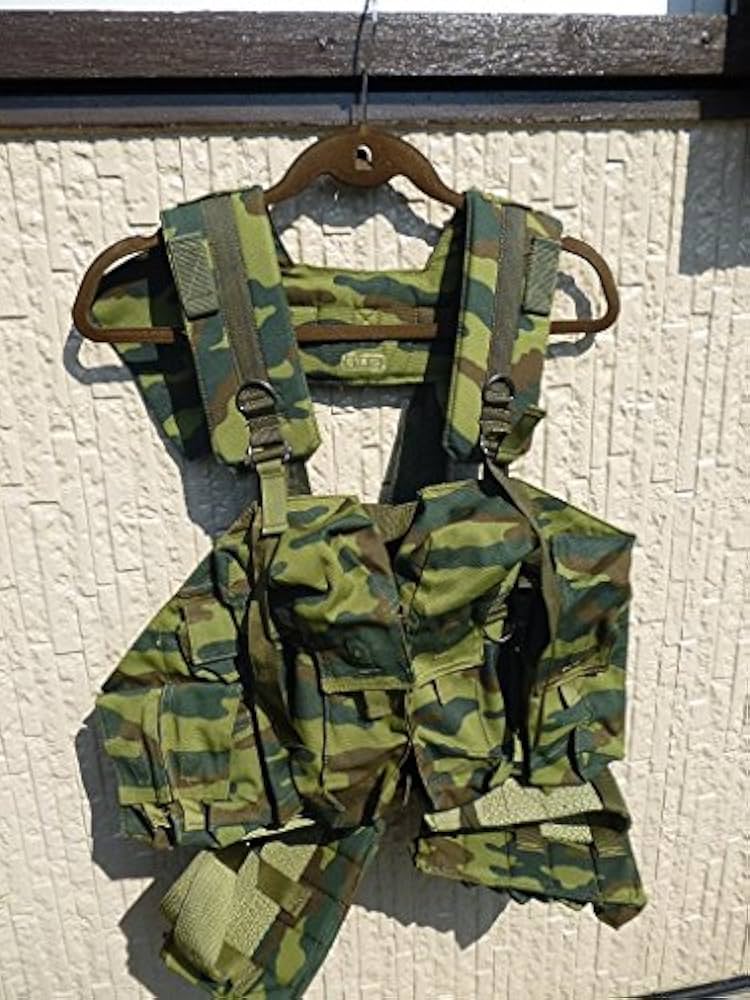 Amazon | 現代ロシア軍6sh92ベスト 実物/フローラ FSB クリミア ВДВ