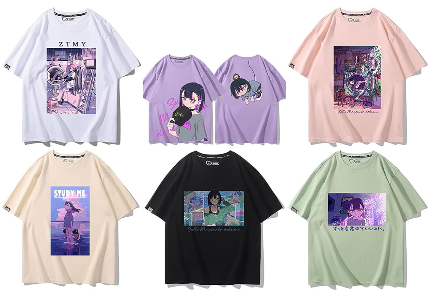 ずっと真夜中でいいのに。 TAIDADA ダンダダン Tシャツ L 白 ずっと