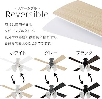 Amazon.co.jp : ぼん家具 シーリングファンライト LED 木製 DCモーター