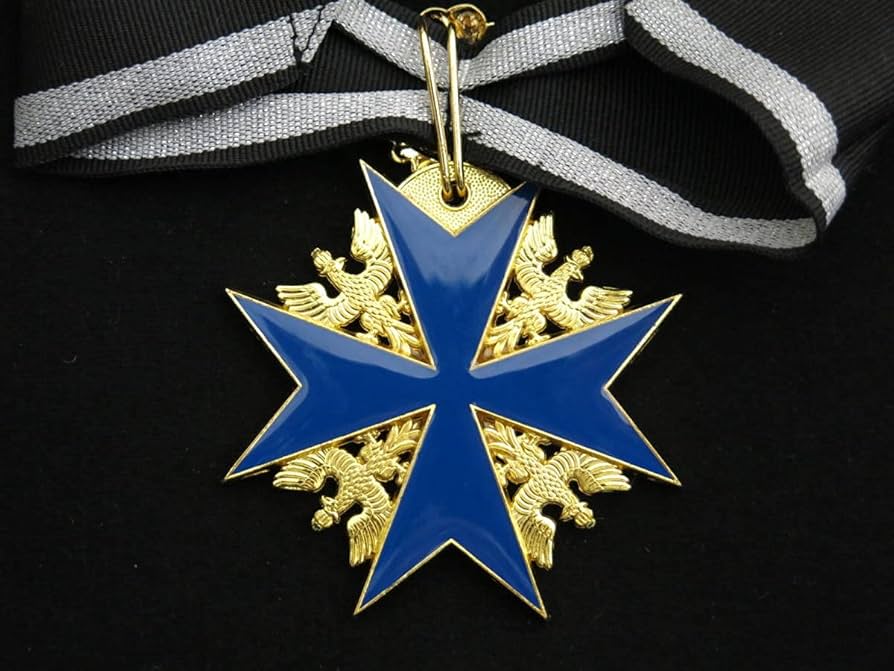 W帝政ドイツ軍/プロイセン王国＊プールルメリット勲章ミニチュア釦穴