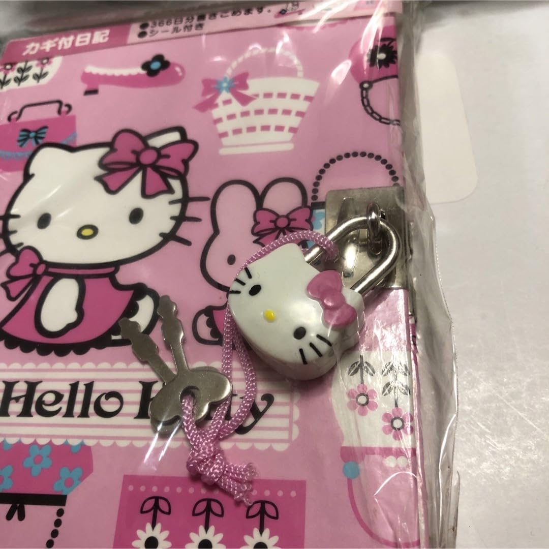 希少 ハローキティ スケジュール帳 DATEBOOK カオハナキティ レトロ
