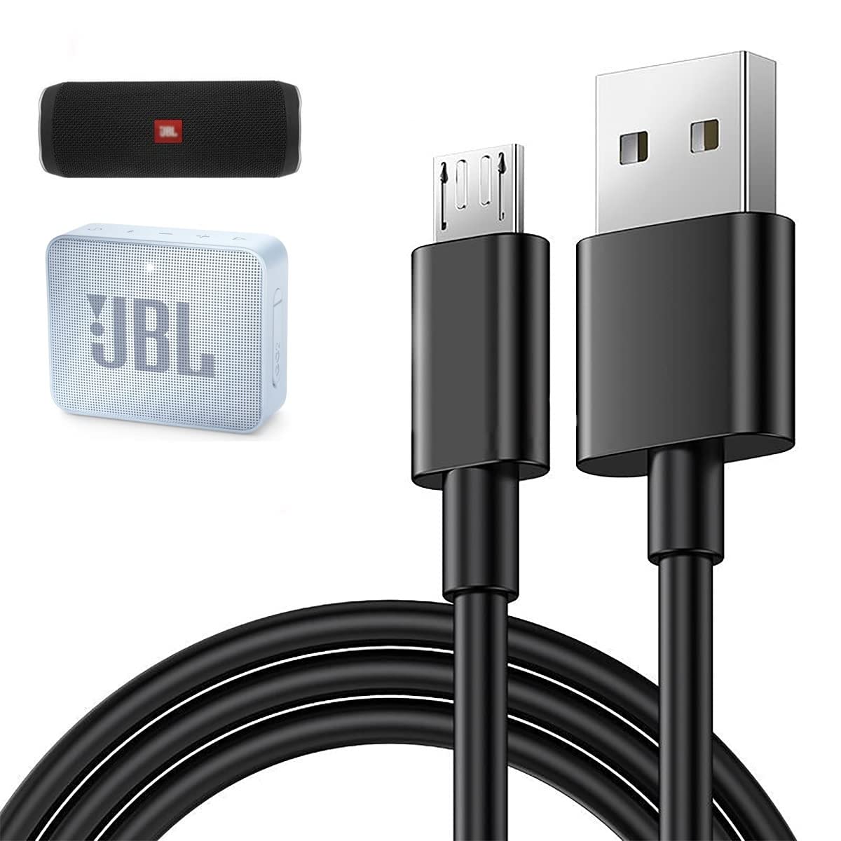 Amazon.com: 5Ft(60in) Micro USB Charger Cable for JBL Flip 4, Flip