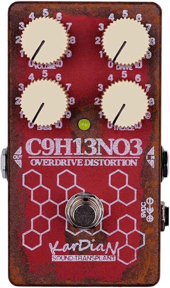 Amazon | KarDiaN カージアン エフェクター ディストーション C9H13NO3