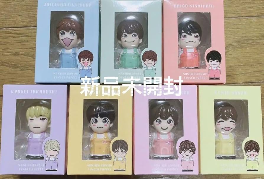 なにわ男子 指人形 7体セット なにわ男子 指人形 7人 7体 コンプリート