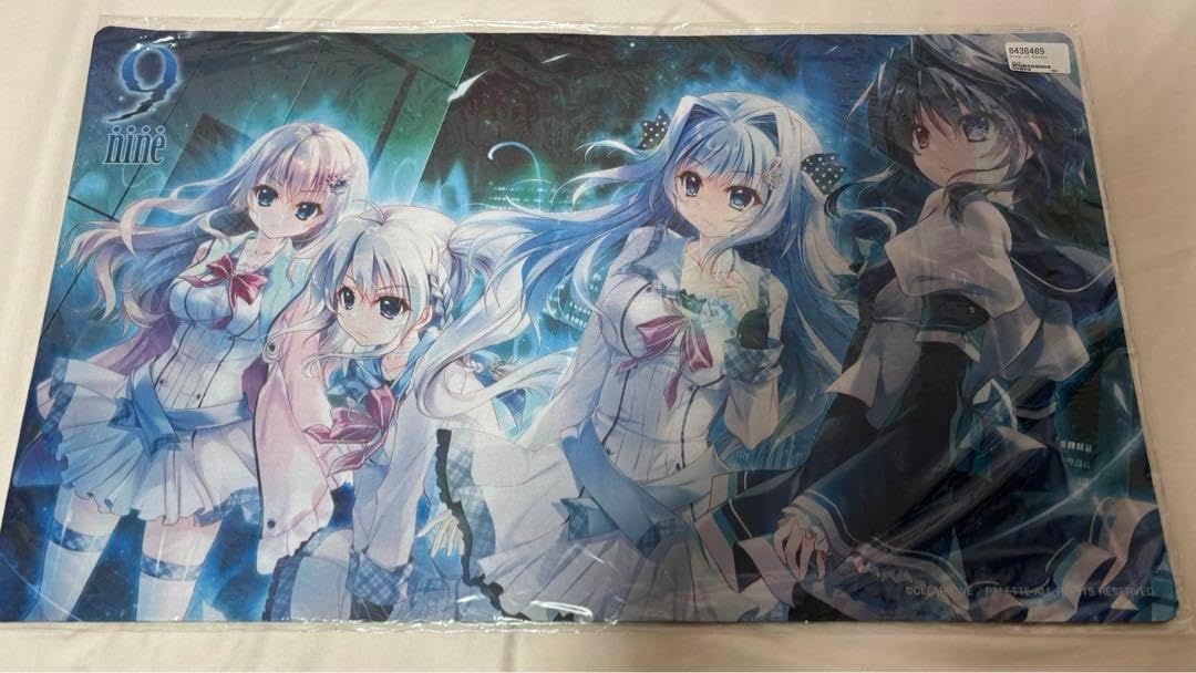9-nine- ラバーマット 蛇窪神社コラボ 未開封 9-nine- ラバーマット 蛇
