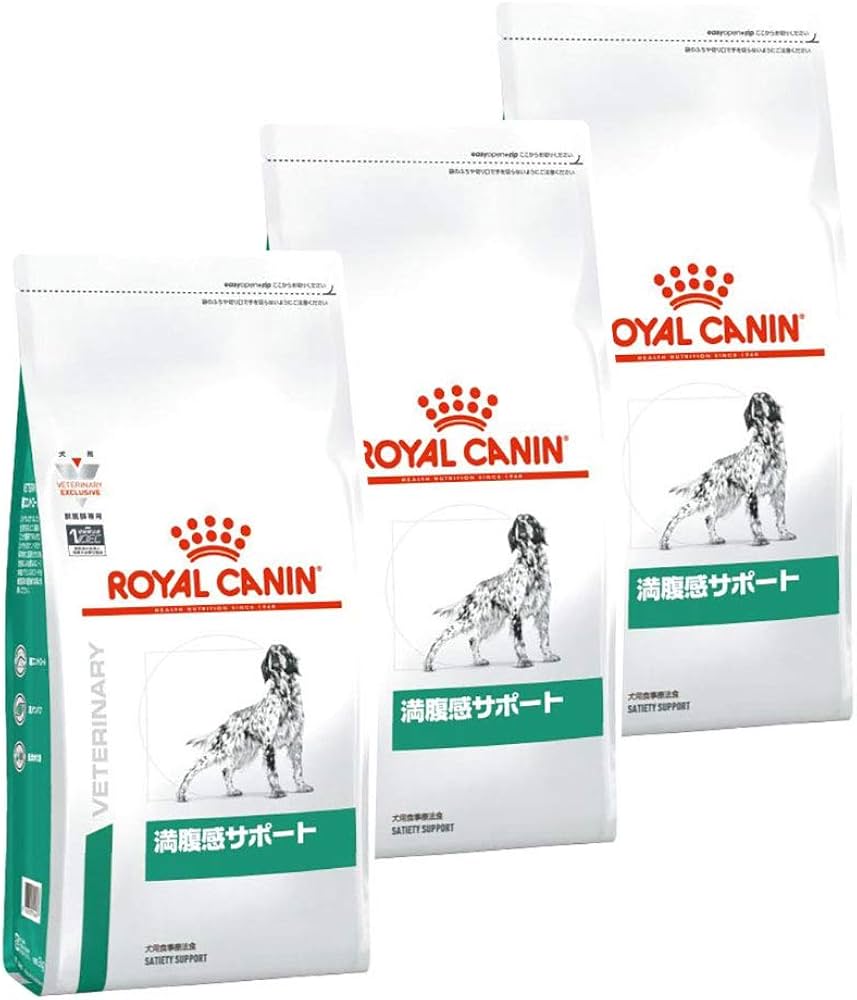 Amazon.co.jp: 【3袋セット】ロイヤルカナン 食事療法食 犬用 満腹感