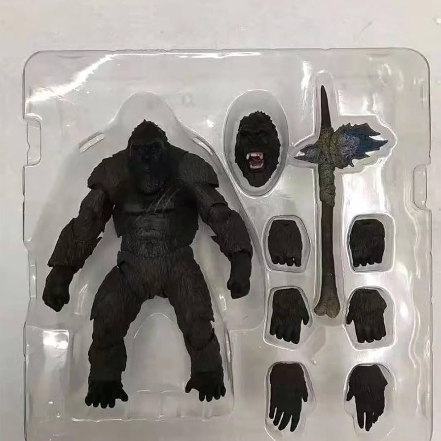Amazon.co.jp: 変換モデル キングコング 斧を振り回すゴリラ