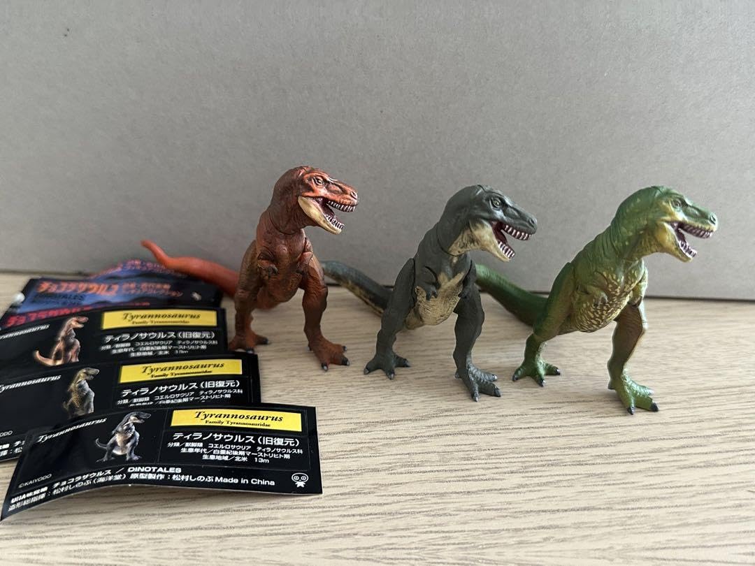 海洋堂チョコラザウルス恐竜フィギュアセット 海洋堂チョコラザウルス