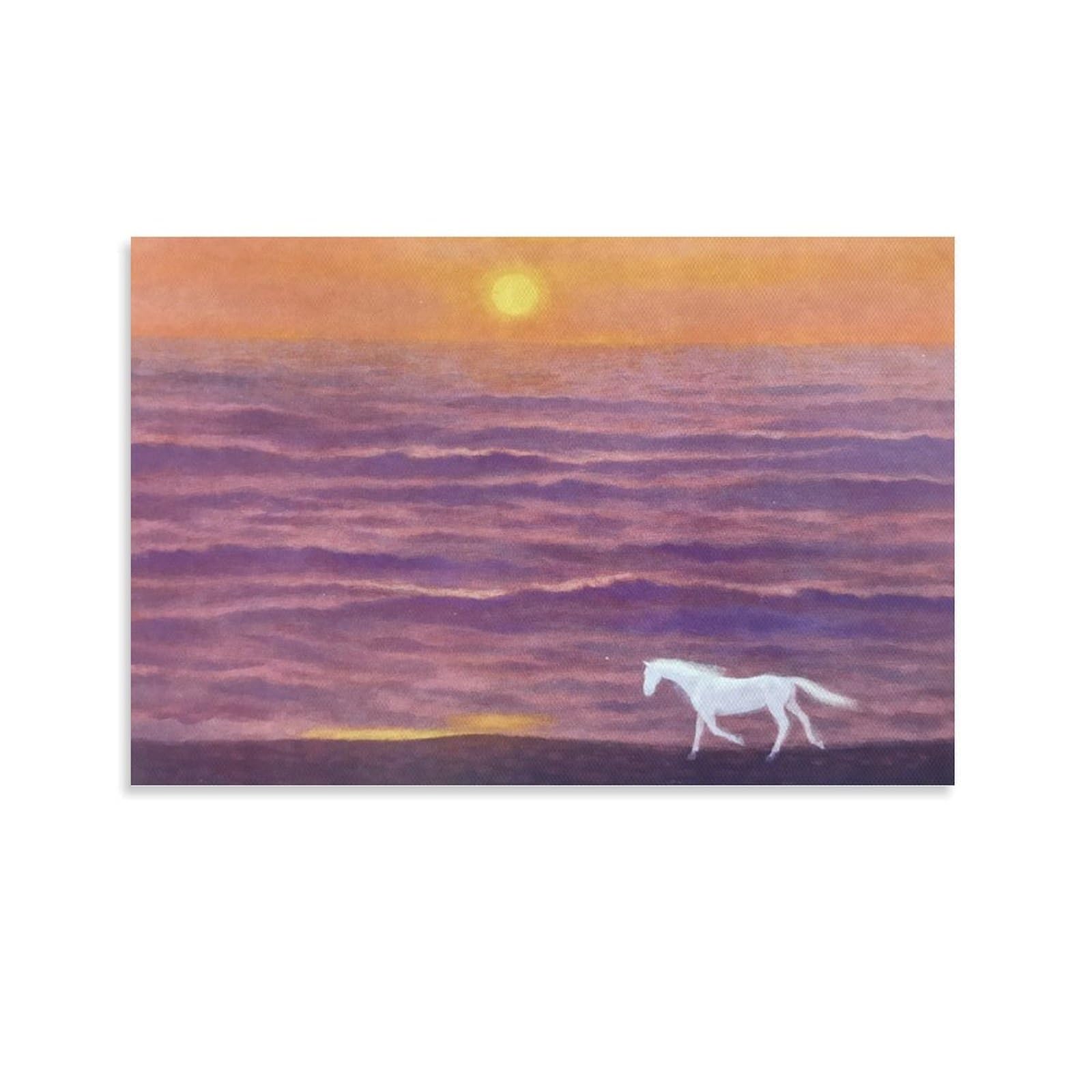 2024 馬・No.009／「HAKU 」アートポスター Haku and Chihiro Poster