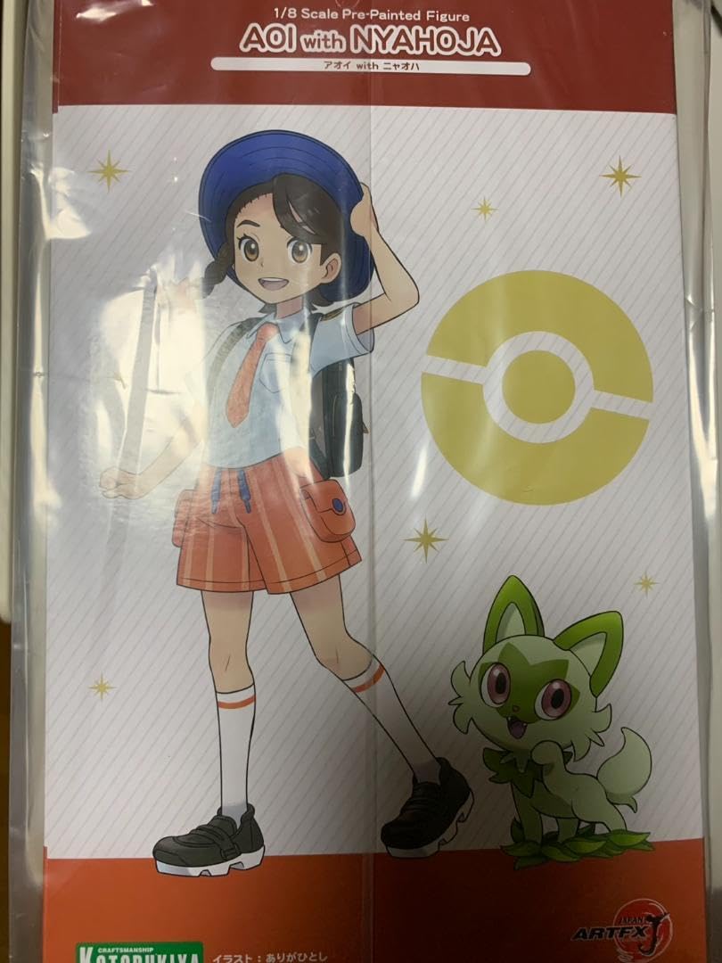 ARTFX J アオイ with ニャオハ 1⁄8スケール 未開封色紙つき にゃ お は