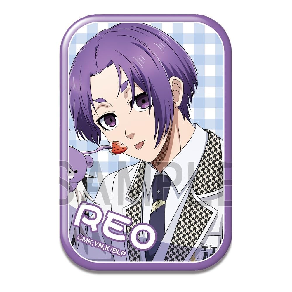 ブルーロック 中国限定 台詞スクエア缶バッジ 御影玲王 凪誠士郎 剣城