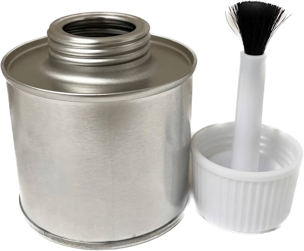 Amazon | 好川産業 刷毛付ネジ口缶 100ml | 塗料缶・ペンキ