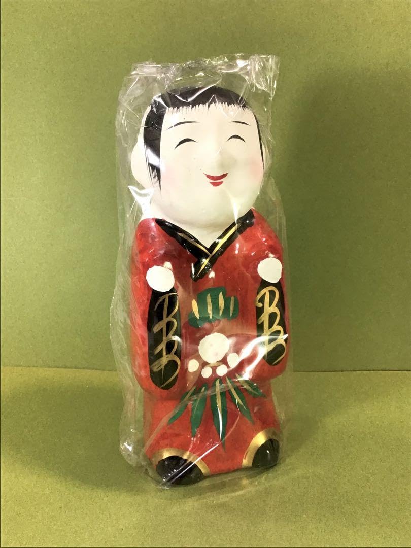 E4678】 郷土玩具 高松張子 宮内フサ 奉公さん 鯛持戎 寝牛 他 6