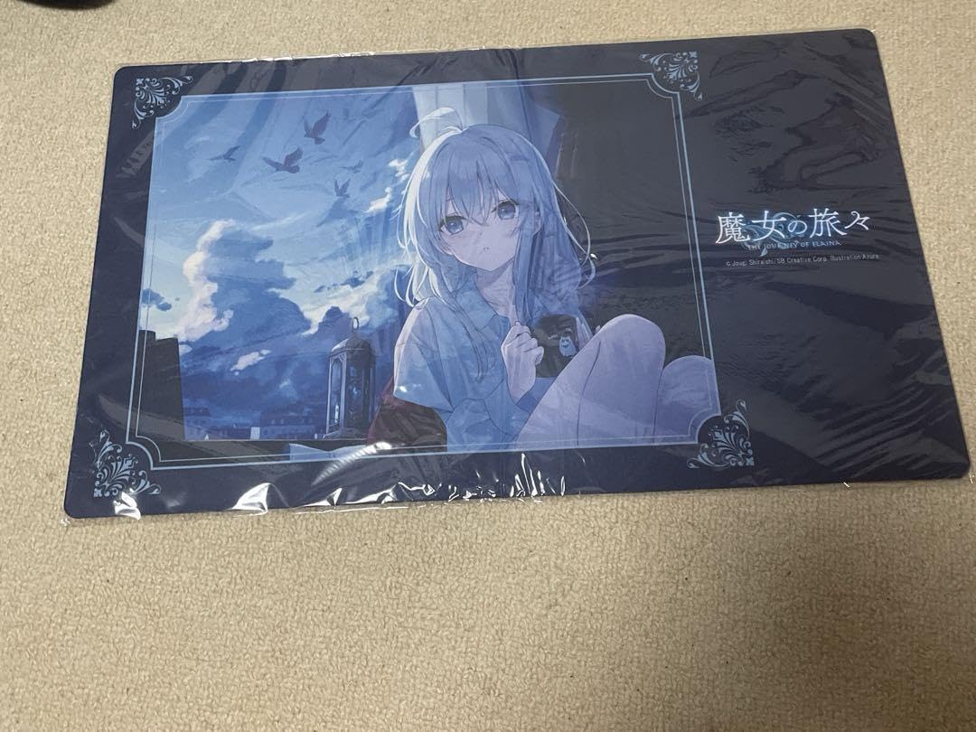 魔女の旅々、ラバーマット、デスクマット、プレマ、DMMスクラッチ 限定
