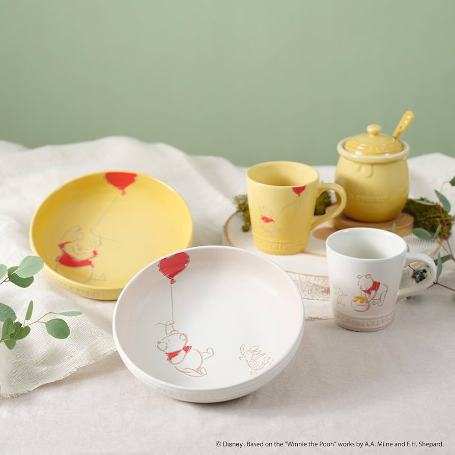 まるこ ル・クルーゼ ミッフィー くまのプーさん ビーチウッド 2点