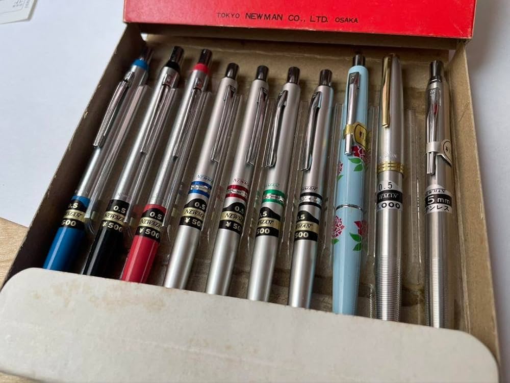 Amazon.co.jp: ニューマン シャーペン 10本 外箱付き 廃番 57 : 文房具