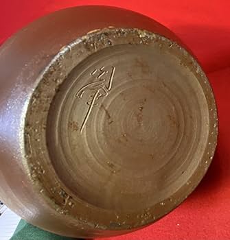 Amazon.co.jp: 茶道具備前焼 飾壺陶峰在名共箱 ほぼ 茶壺 飾り壺